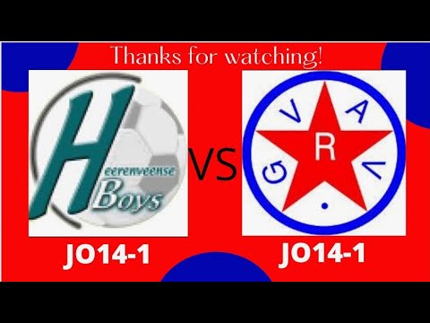 Heerenveense Boys JO14-1 vs GVAV JO14-1