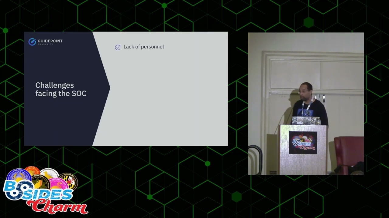 BSidesCharm 2023 - Baby Steps to the Future – Evolving into the Next-Gen SOC - Craig Bowser