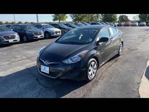 2016 Hyundai Elantra SE