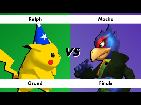 Ralph vs Machu - Melee Singles Grand Finals - Machu's Melee Mayhem | Pikachu vs Falco