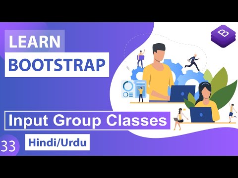 Bootstrap Input Group Classes Tutorial in Hindi Urdu
