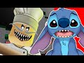 Stitch ESCAPES The Haunted Pizzaria In ROBLOX