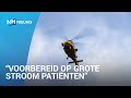 Helikopterlanding parkeerplaats bij Alkmaars ziekenhuis geslaagd