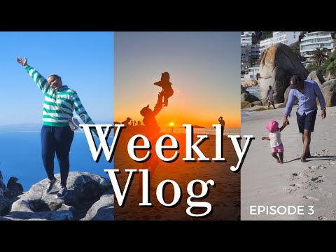 Exploring Cape Town's Table Mountain with Malika| Dinner &  Beach 🏖 | Weekly Vlog episode 4