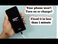 So Beheben Sie Das Problem Samsung Galaxy Lässt Sich Nicht Einschalten Oder Aufladen Schwarzer