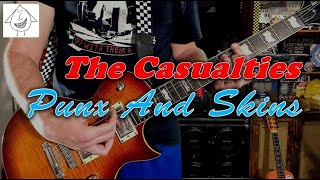 The Casualties - Punx And Skins - Guitar Cover (guitar tab in description!)