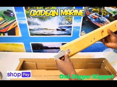 Oxidean Marine Oxi-Digger Rigger unboxing Super Fast Rc Boat