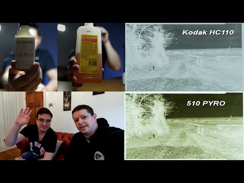 Film developer test – 510 Pyro vs Kodak HC110 + chat with James Lane!