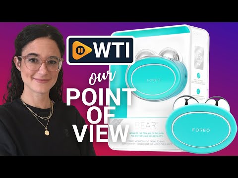 FOREO Bear Microcurrent Facial Device - Face Sculpting Tool - Mint - WTI product video review