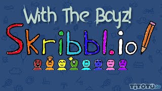 Playing skribbl.io with the boyz