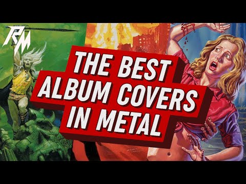 The Greatest Album Covers In Metal. (Most Iconic Artworks)