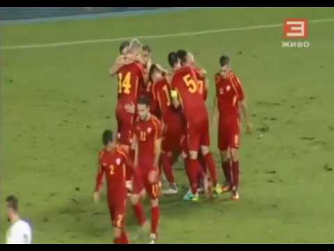 Macedonia U21 - Northern Ireland U21 Goal Kire Markovski 2:0