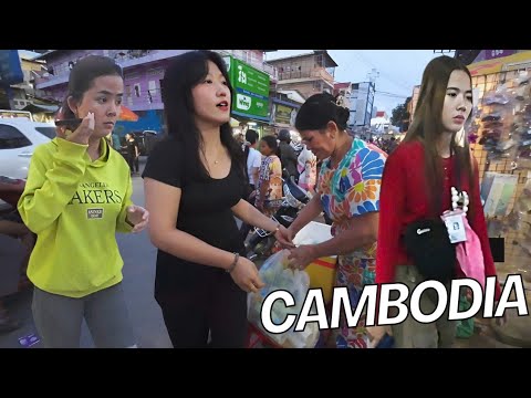 A Day in the Life: Cambodia Market Walk & Street Food Experience | Khmer Lifestyle | Cambodia 2025
