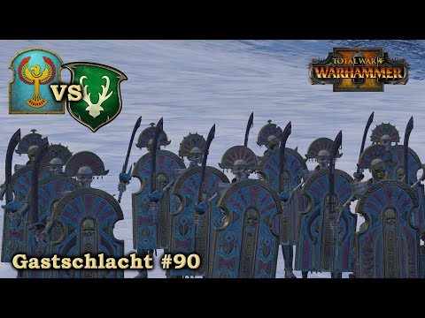 Live-Gastschlacht #90 im Schnee - Waldelfen vs Gruftkönige - Total War: Warhammer 2 [Deutsch/German]