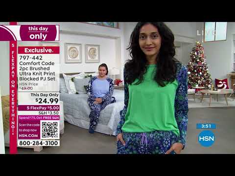 HSN | Gifts Under $50 - Comfort Code by Cuddl Duds 12.15.2022 - 05 PM