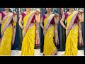 How To Wear Saree Banarasi Silk Saree Kaise Pahne Jata Hai Saree Draping Style In Banarasi
