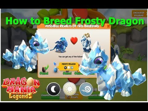 How to Breed Frosty Dragon-Dragon Mania legends | DML | HD