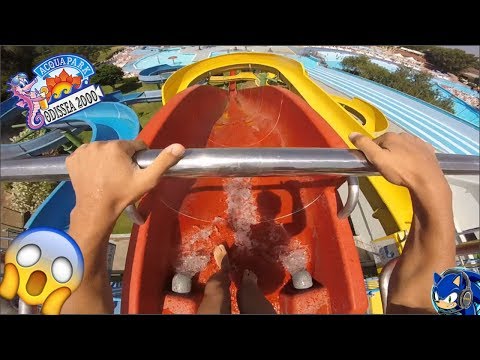 Odissea 2000 [Rossano] - SCIVOLI D'ACQUA IN PRIMA PERSONA - Parte 1