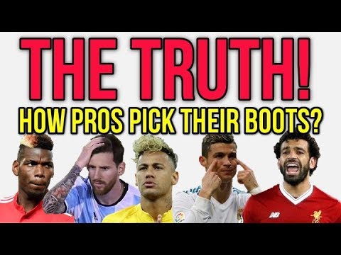 THE TRUTH ABOUT HOW PRO FOOTBALLERS PICK THEIR BOOTS!