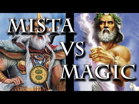 Age of Mythology theMista(Odin) vs IamMagic(Zeus) Oasis Showmatch