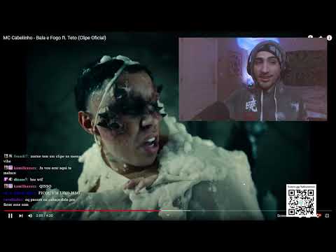 GRINGO DE BOSTA REACTS | MC Cabelinho - Bala e Fogo ft. Teto (SOLD THERE SOUL!!!!!)