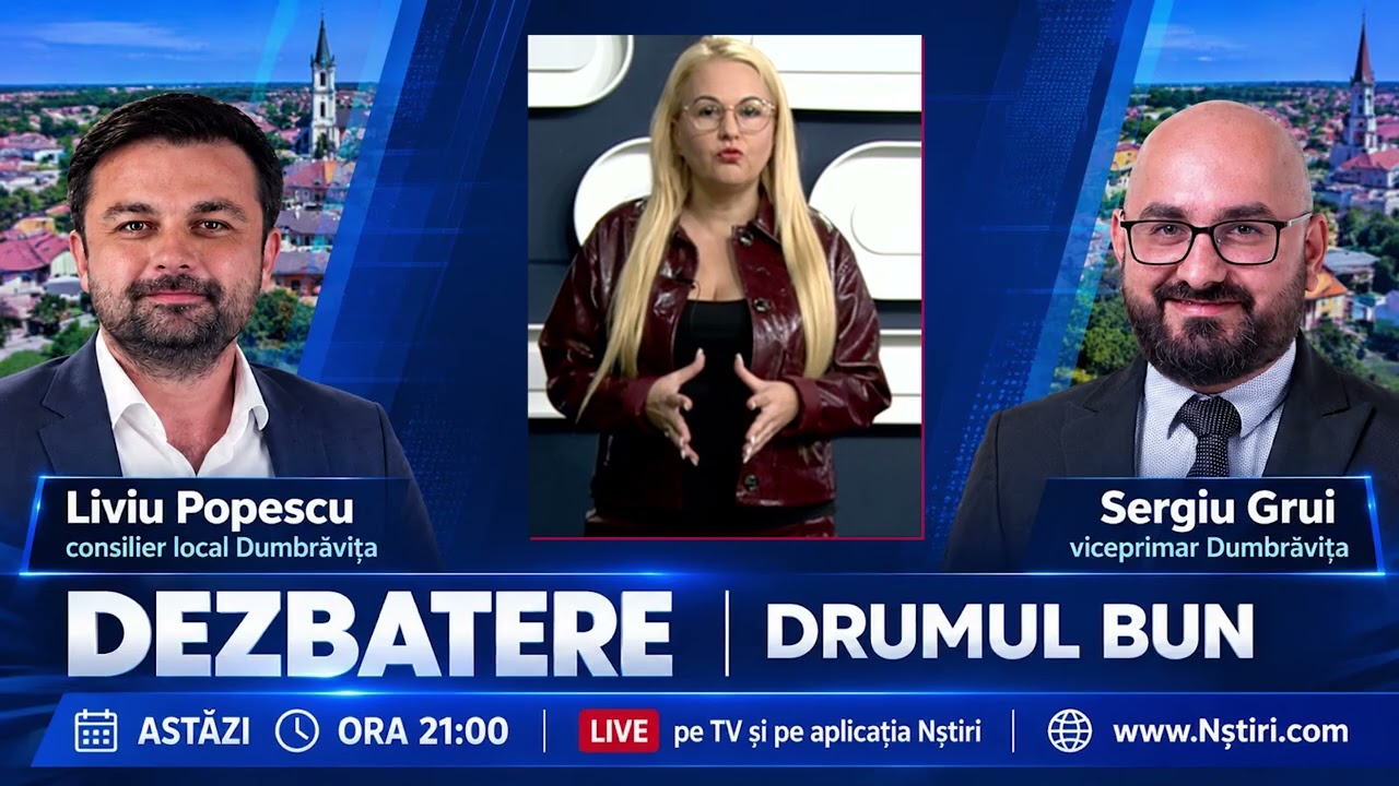 🔵 DEZBATERE LA „DRUMUL BUN” CU NADIA IUCU