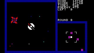 Sharp MZ-700 Game: Round Shoot (1983 ZAT Soft)