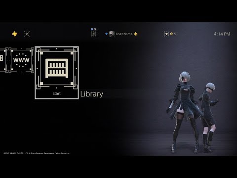 NieR:Automata Game of the YoRHa Edition Dynamic Theme