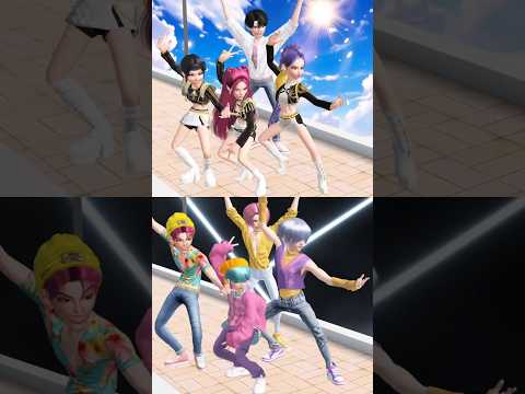 K-pop Defense 🎤 #kpop #kpopdemonhunters #netflix #roblox #memes #animation #funny