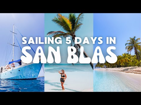 Sailing the San Blas Islands for 5 days from Colombia to Panama ⛵️🌴