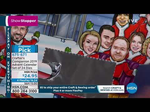 HSN | Crafter's Companion 09.10.2019 - 01 AM