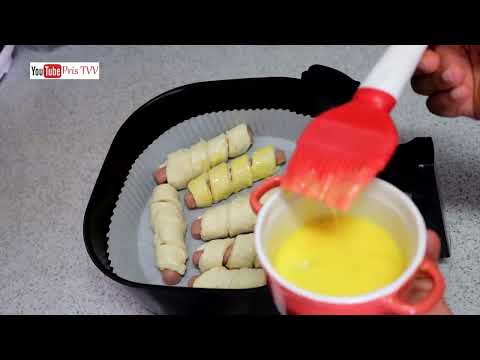 Air Fryer Sausage Snack, Breakfast Bread Sausage, Air Fryer Snack, What To Make In Air Fryer