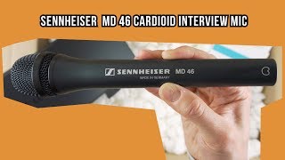 Video thumbnail for Sennheiser MD 46 Cardioid Interview Microphone |review| by Michal Spišiak