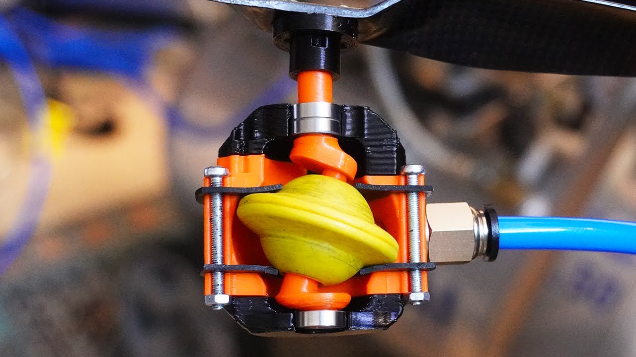 I Made a Wobbling Disk Air Engine - This Might be the Weirdest Engine Ever!