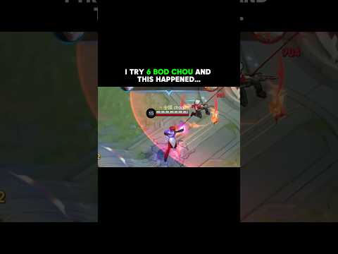 op build chou!? #mlbb #chou #choou #shorts