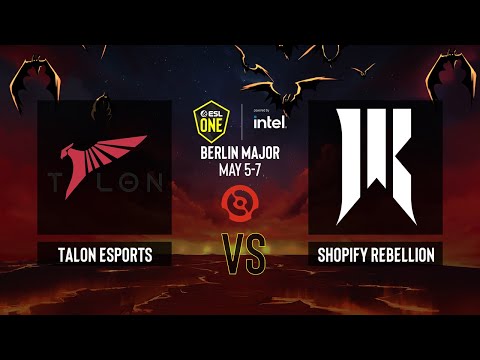 Dota2 - Talon Esports vs Shopify Rebellion - Game 1 - ESL One Berlin 2023 - Group B