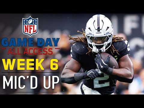 NFL Week 6 Mic'd Up! "Hit they A** with a Hakeem the dream" | Game Day All Access