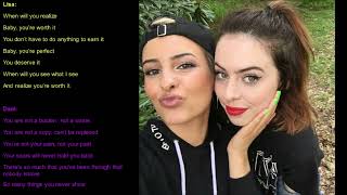 You&#39;re Worth It Cimorelli Lyrics