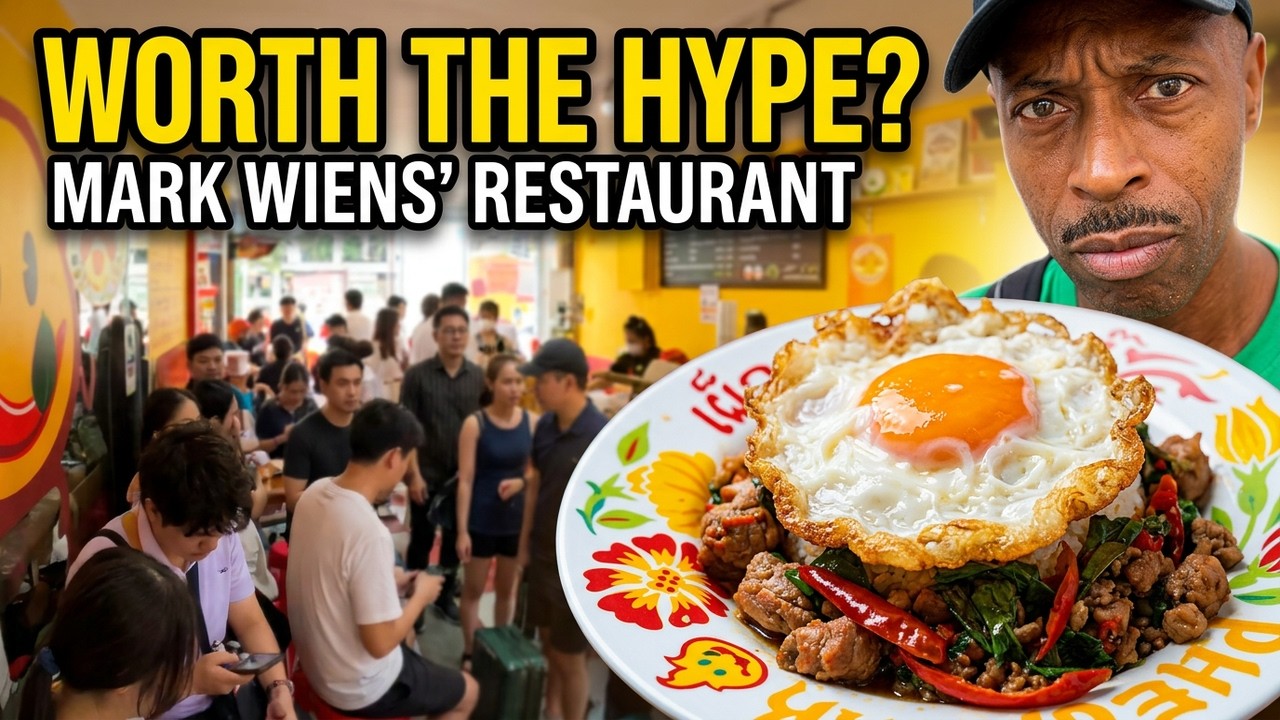 Is Mark Wiens’ Restaurant Worth The Hype? 🇹🇭 Phed Mark Bangkok Thailand