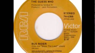 &quot;Bus Rider&quot; - by The Guess Who in Full Dimensional Stereo