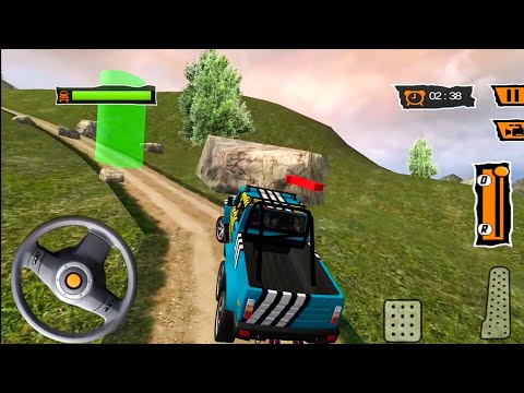 Offroad Truck Simulator | 6x6 Offroad Jeep Drive #4 - Android Gameplay FHD
