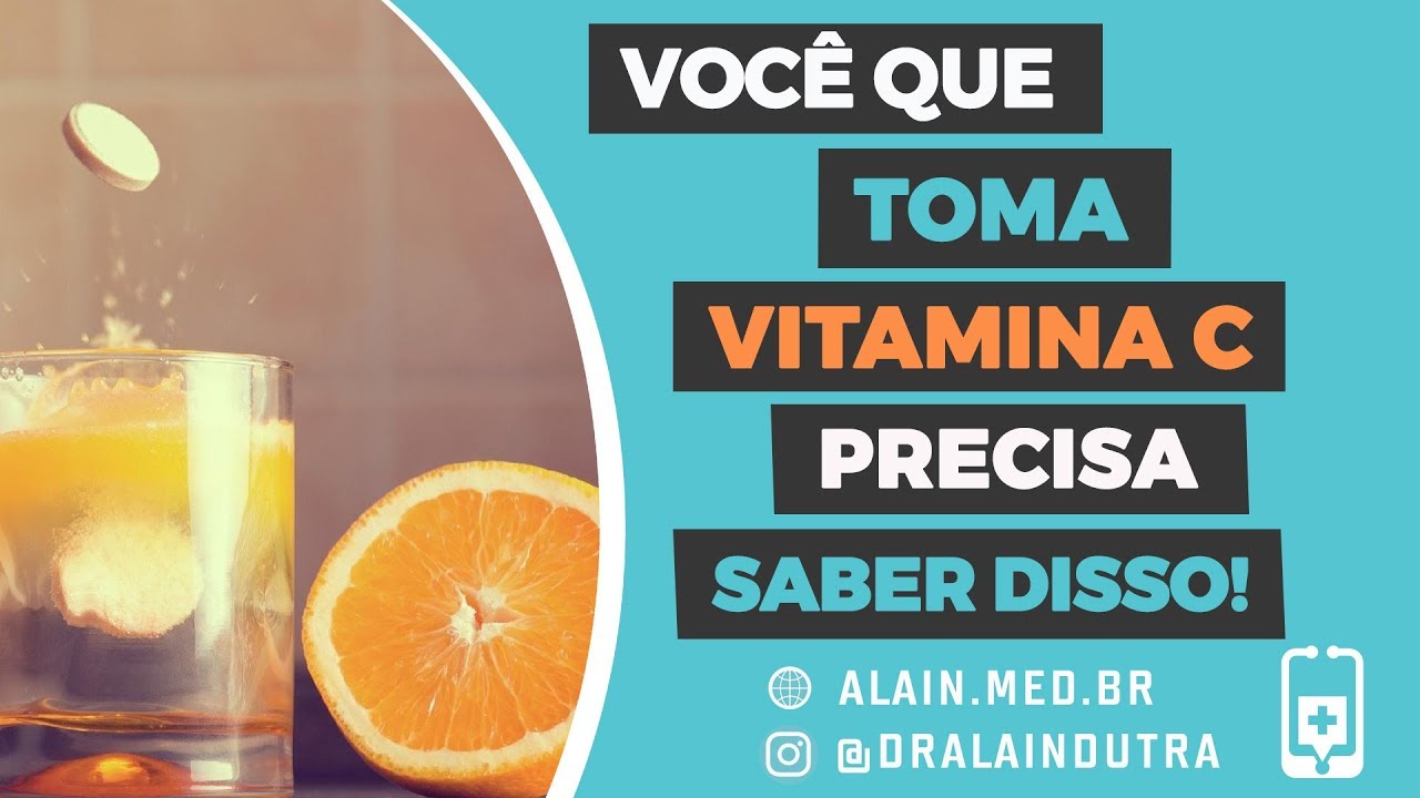 Você  que toma vitamina C,  precisa saber disso!
