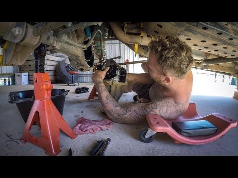NISSAN GU PATROL, Rear end rebuild - Teardown/Install
