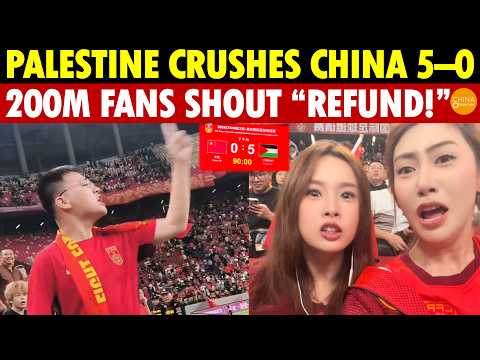 China Humiliated! 0–5 Loss to Palestine, First in 60 Years—Only the Clock Stopped More Goals