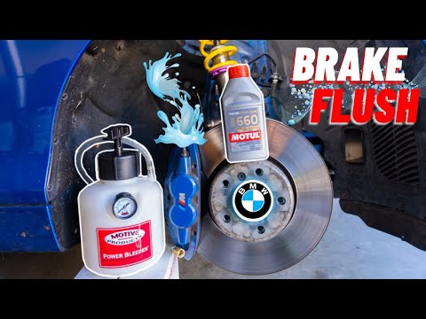 How to Flush & Pressure Bleed BMW Brakes