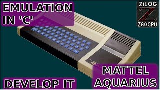Mattel Aquarius Emulation In ANSI C
