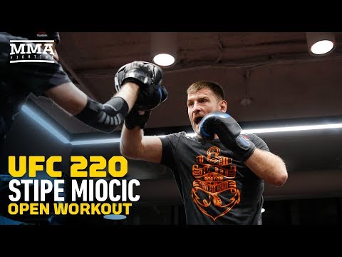 UFC 220: Stipe Miocic Open Workout - MMA Fighting