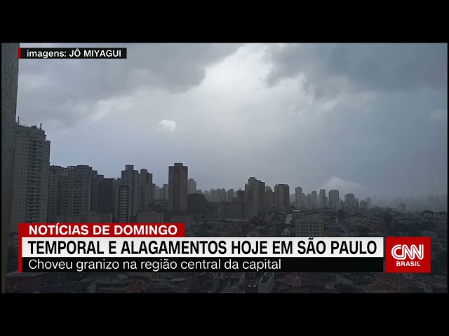 Veja como o tempo “fechou“ em São Paulo | CNN Brasil