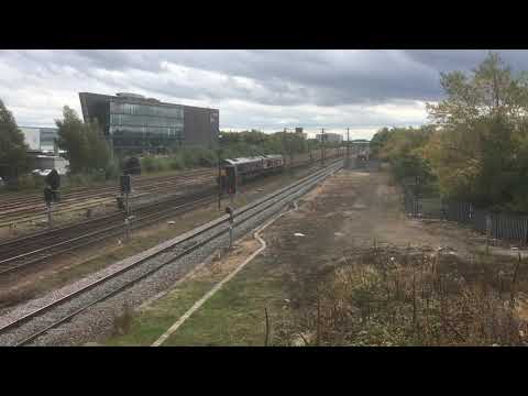 66723 ‘Chinook’ +66746 passes Darlington working the 0D66 Millerhill S.S. to Doncaster Down Decoy