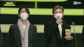 Download lagu [ENG] BTS 'Dynamite' - Song Of the Year | MAMA 2020 mp3